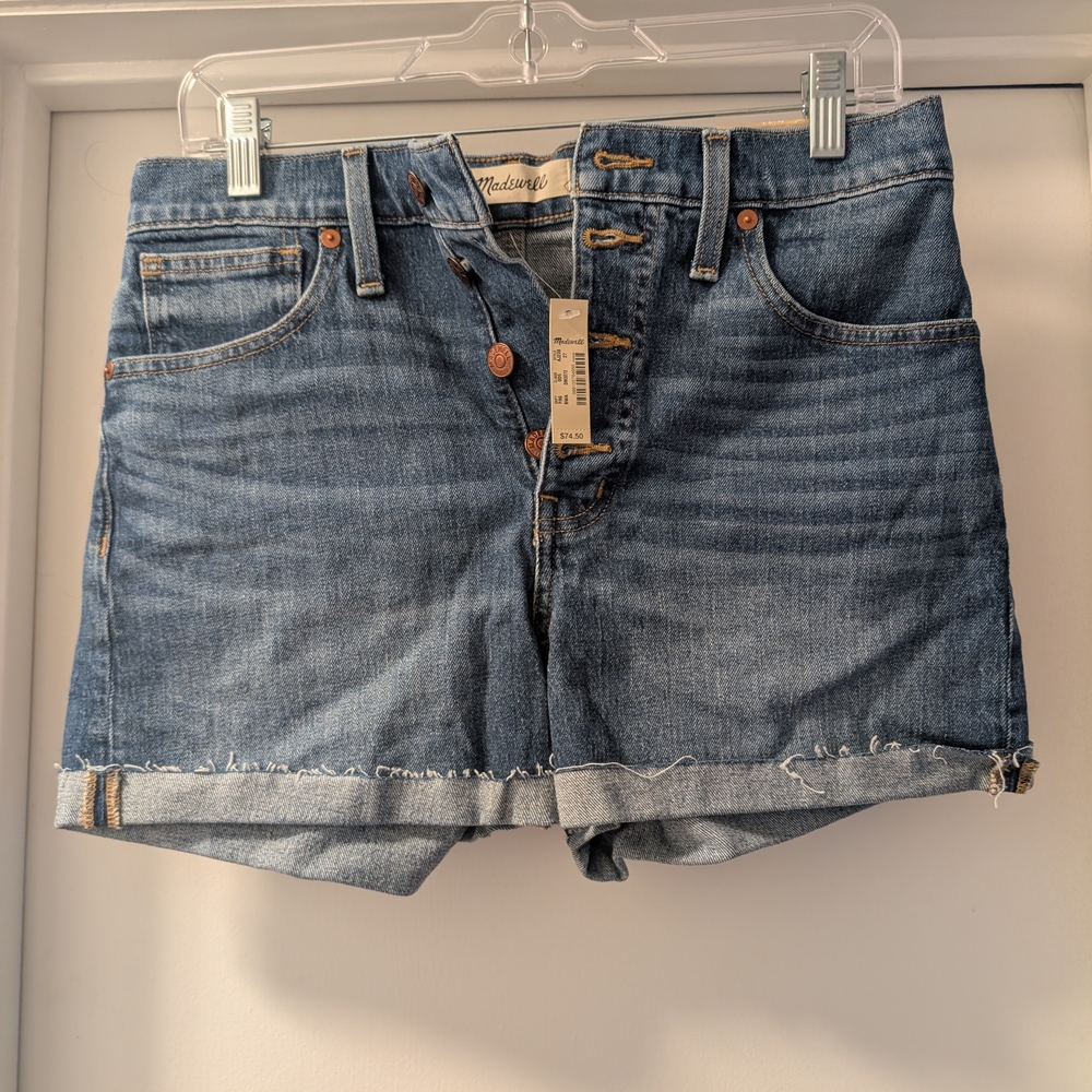 Madewell Classic Blue Denim Shorts